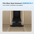 Fit for Mazda Mazda 3 Seat Covers 2007-2019 Full Set | Faux Leather Waterproof Car Seat Covers, Airbag Compatible with Lumbar Support Anti-Slip Design, 5 Seater Beige - Image 8