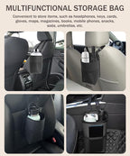 bylikeho Car Cup Holder,Cup Holder for Car,Car Seat Cup Holder,Car Accessories 2 in 1 Large Back Seat Cup Holders for Cars,Hanging Mini Car Seat Side Organizer - Image 6