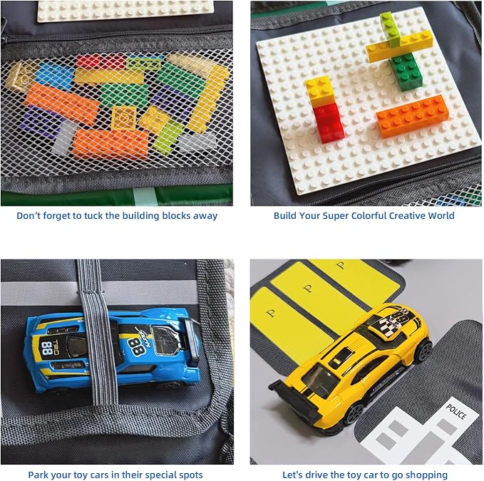 Portable Busy Travel Toys for boys, Quiet Car Airplane Trip Toddler Toy | On-the-Go Play Set,Toy Storage Bag , Essentials & Activities for Long Travel Camping, Gift for Kids Ages 3-5 & 4-8 Years Old - Image 6