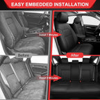 TTX LIGHTING Custom Fit for Honda Civic Seat Covers 2022-2026 5-Seats | Original Seat Pattern | Full Coverage | Easy Install | Waterproof | Faux Leather | Shield Your Car Seats | All Season - Image 8