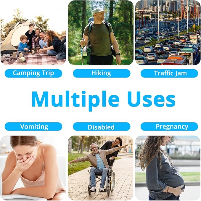 Disposable Urine Bag for Travel - 900ML Portable Pee Bags for Women Men 8/12/20/24/28 PCS Emergency Vomit Bags Urinal Toilet for Car Camping, Road Trip,Traffic Jam, Pregnant, Kid, Patient - Image 8