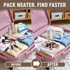 YedsIntu 16 Packs Clear Makeup Bags Cosmetic Storage Bags Waterproof TAS Approved Toiletry Bags PVC Zipper Pouches Organizer Case for Organizing Travel Bathroom - Image 6