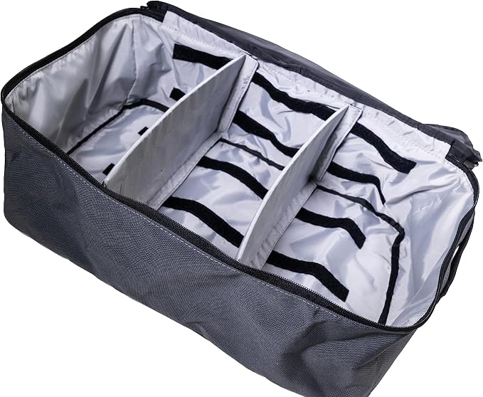 VanEssential Packing Cube with Transparent Mesh Top X-Large - Charcoal Gray by VanEssential