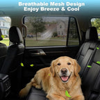 XCBTY 19-24 RAV4 Window Shade for Rear Seat Windows, 2-Pack Magnetic Mesh | Blocks 99% UV to keep baby & pets cool. One-way privacy mesh allows fresh air flow. Press clip & hold 5s for maximum grip. - Image 4