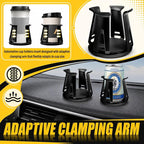 2PCS Car Cup Holder Insert,Anti-Shake Cup Holder Inserts for Car with Adaptive Clamping Arm & Suction Cups Mount,Universal Cupholder Insert for Cars Fits Most Trucks SUVs - Image 5