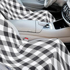 Hahafelt 2 Pack Car Seat Towel Cover with Storage Bag, Retro Plaid | 63 x 32 in Car Towel Seat Cover Non Slip Waterproof, Gym Workout Swimming Running, Machine Washable Sweat Absorbent Protector - Image 3