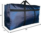DoYiKe Extra Large Storage Duffle Bag, Duffel Bag for Travel Blue 130L - Image 9