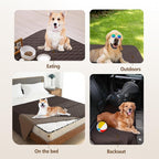 gogobunny Waterproof Dog Blanket, Couch Covers for Sofa, Reusable Pee Pads | Wear Resistant, Leakproof Sofa Cover for Pets, Anti-Pilling, Hypoallergenic, Machine Washable, 30x90 Inch Dark/Light Coffee - Image 2