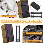 Portable Dog Car Seat for Small Dogs, Puppy Car Seat, Khaki | Booster Seat With Safety Leash & Adjustable Straps Keeps Small Dogs Secure. Removable Washable Cushion. Fits Most Cars. - Image 4