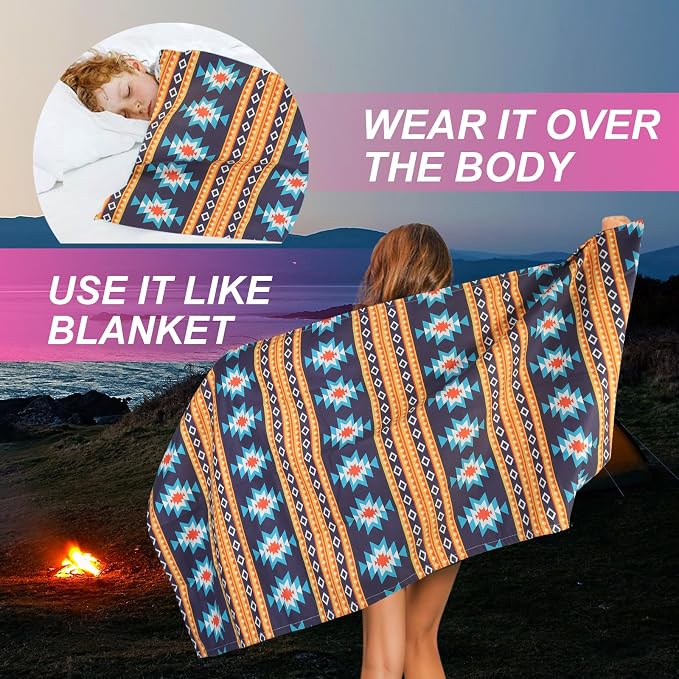 Car Seat Towel Covers Front Seats for Yoga,Gym,Workout,Sports,Running,Beach and Travel,Baja Boho Washable Sweat Towels Seat Cover Blanket for Cars Golf Trucks (Aztec Ornament Print, 1Pcs) - Image 7