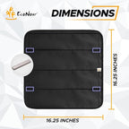Econour RV Skylight Window Shade RV Sunroof Shade Cover for Camper Trailers | Foldable Magnetic Sunshade for Harmful UV Rays and Heat | 3-Layered Reflective and Waterproof Material (16.25"x16.25") - Image 2