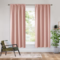 RYB HOME Bedroom Blackout Curtains 63 inches Long, 100% Blackout | Thermal Insulated, Noise Reducing, Curtains for Living Room Nursury, For Sleep, W42 x L63, Biscotti Beige by RYBHOME
