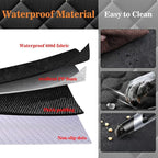 Meolsaek Dog Car Seat Cover Back Seat,Waterproof Nonslip Seat Protector | 600D oxford fabric,55"x45" size fits most cars,trucks,SUVs,Anti-slip,Waterproof,Easy to clean dog seat cover for back seat - Image 3