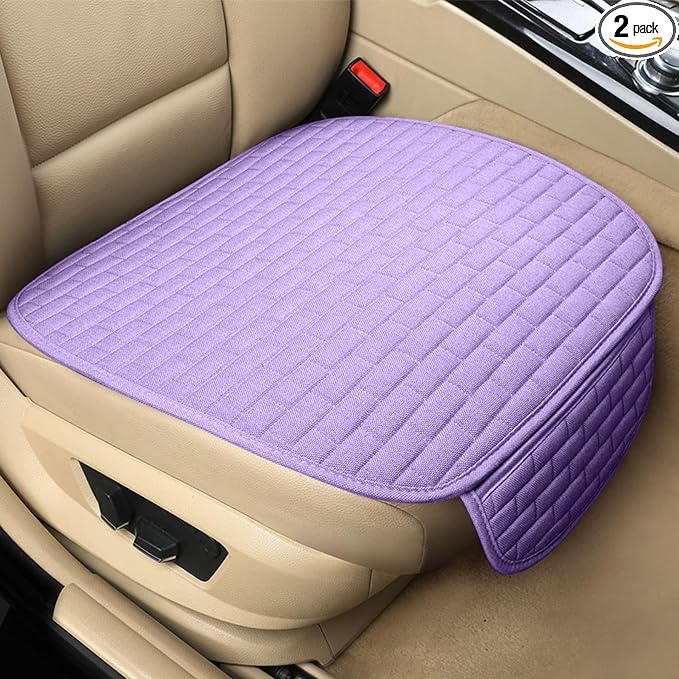 Pruple Car Seat Covers Front Seats,2 Pack Seat Covers for Cars Truck SUV | Front Seat Covers with Storage Pocket by XINGSILUC