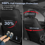 IKABEVEM Car Seat Covers Custom Fit for Honda Accord 2023 2024 2025 2026 Full Set Waterproof Faux Leather Full Coverage Car Seat Protector, Airbag Compatible, All Weather Protection(Black) - Image 6