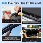 KUST Car Window Shades for 2019-2024 Toyota RAV4 Accessories, Breathable Mesh Magnetic Window Covers, Rear Back Side Window Sun Shades UV Block Privacy Protection for Baby Camping Napping 2PCS - Image 8