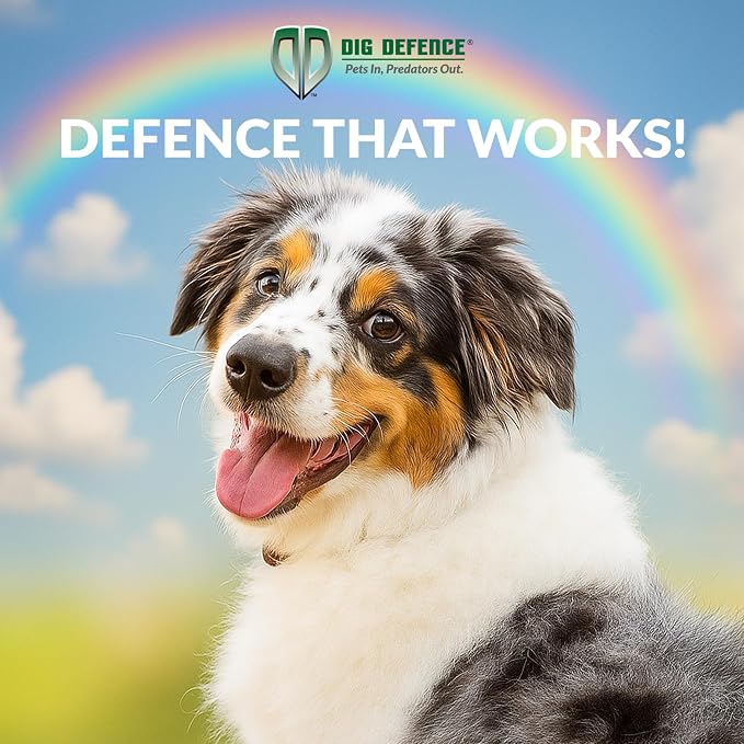 Dig Defence Original Gate Plate, 2 Pack with 2 Sm/Md Animal Barrier | Made in USA, Ideal Gift for Pet Lovers, Dog Digging Deterrent, Underground Gap Filler for Dogs or Rabbits - Image 10