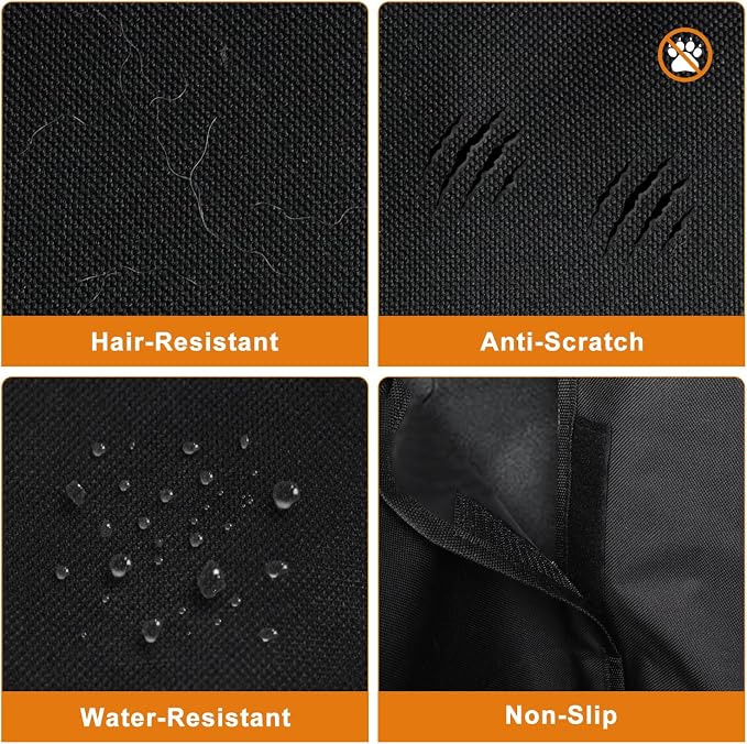 Alfheim Cargo Liner for Dogs, Nonslip Waterproof Pet Boot Liner with Bumper Flap Protector, Durable Washable Cargo Cover Mat Travel, Universal for Medium Small Car SUV - Image 5