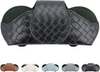 KINIVA Sunglasses Holder for Visor - Leather Glasses Case with Clips for All Car Models (Black) by KINIVAFashionJewelry