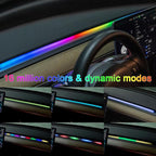 Dreamcolor Interior Car Lights Strips 55-inch, Tesla Model 3 Model Y Interior car Lights, RGB Neon Light Kits with APP Control, Tesla Ambient Lighting Accessories - Image 2