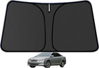Camry Windshield Sun Shade for Toyota Camry 2017-2025 Blocks UV Rays Accessories,1:1 Custom Foldable Thickened Wear-Resistant Front Window Sunshade Visor,Keeps Your Car Cooler by Achaltiza
