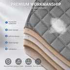 for Subaru Forester 2009-2026 Car Seat Covers, Full Set, Gray | Luxury Full Coverage Leather Seat Protectors, Waterproof Breathable, Non-Slip, Easy to Install, Airbag Compatible, All-Season - Image 8