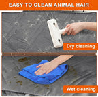 Dog Car Seat Cover for 2013-2019 Ford Fusion | Waterproof Pet Bench Seat Cover for Back Seat, 600D Heavy Duty Scratch Proof Nonslip Truck Seat Covers for Dogs - Image 7