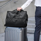 Lazebox 43" Travel Garment Bag with Accessories Zipper Pocket, Heavy Duty Suit Bag for Suits, Tuxedos, Dresses, Coats, Black, 1 pack - Image 7