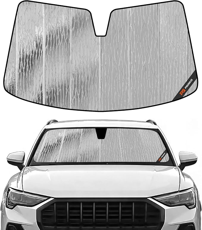 Pigenius Windshield Sun Shade for Audi Q3 2019-2025 Front Window Sunshade - AstraGuard by Pigenius
