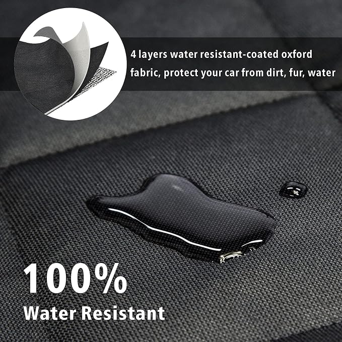SUV Cargo Liner for Dogs - Trunk Cover with Bumper Flap Protector | Waterproof Pet Cargo Cover with Side Flaps, Dog Car Seat Cover with Non-Slip Mat, Prevents Scratches, Pet Hair, Mud, and Dirt - Image 4