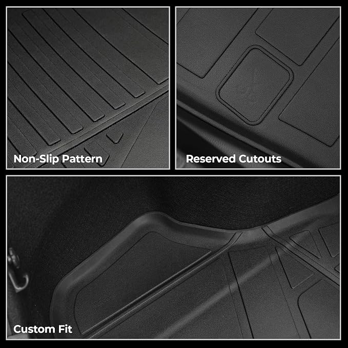 Cargo Mat for 2025-2026 Toyota Camry Accessories | 3D Scanned Custom Fit, Odorless TPE, All-Weather Protection, Quick Setup, Easy to Spray Clean - Image 5