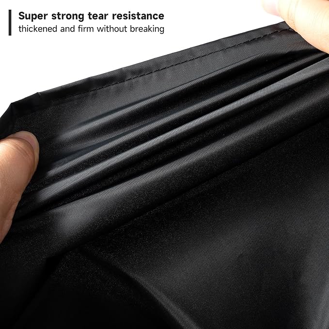 FOSHIO 4 Pack Car Door Panels Waterproof Cover Protection Window Tint Car Wrap Tools, Car Door Guard for Dogs, Black, 41" x 35" - Image 3