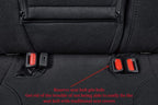 coverdream Forester Car Seat Covers Custom Fit for 2009-2013 Subaru Forester Seat Covers,Rear Seat W/Cup Holder,Full Coverage Polyester Seat Protector(Full Set,Black) - Image 6