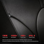 TTX LIGHTING Custom Fit for Toyota Camry Front Seat Covers | Gas |2018-2024 2-Seats | Original Seat Pattern | Full Coverage | Easy Install | Waterproof | Faux Leather - Image 6