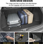 Full Set Floor Mats for Honda HRV 2016-2022 | All Weather TPE Custom Fit HR-V Floor Liners 1st & 2nd Row & Seat Back Mat & Cargo Mat - Image 4