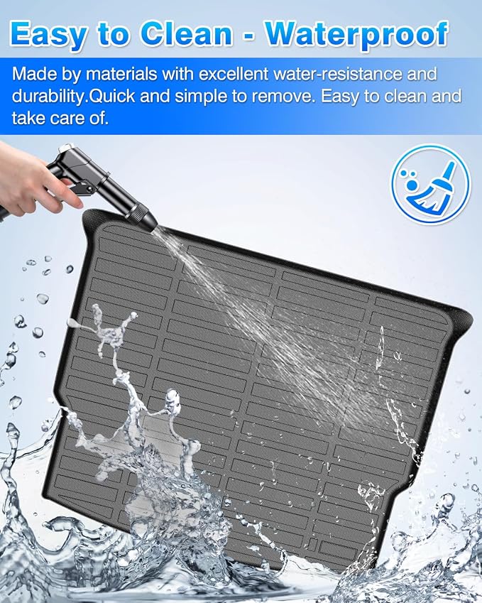 Cartist Cargo Mat Compatible with Chevy Blazer 2019-2024 2025 2026 Accessories Trunk Mat TPE All Weather Anti-Slip Odorless Cargo Liner for Blazer Accessories - Image 3