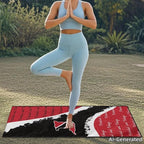SEANATIVE Flag of Puerto Rico Sweat Towel Car Seat Cover for Gym Running Athletes Fitness Workout, Auto Seat Pet Protector, Sports Towel Seat Covers for Cars - Image 3