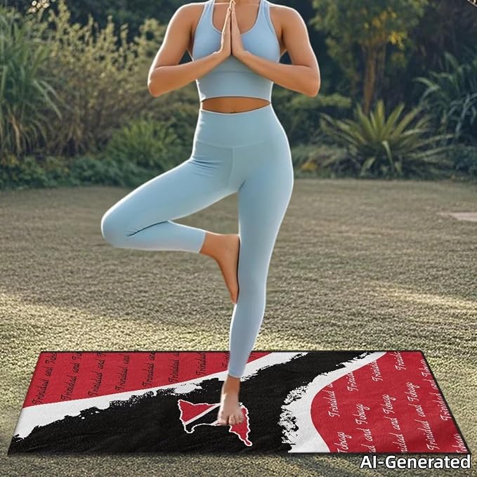 SEANATIVE Flag of Puerto Rico Sweat Towel Car Seat Cover for Gym Running Athletes Fitness Workout, Auto Seat Pet Protector, Sports Towel Seat Covers for Cars - Image 3