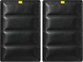 RV Door Window Shade Cover - RV Blackout Window Cover with UV Protection and Privacy Features (25 * 16 in) Foldable Magnet Design, Waterproof Fabric (Black1, 2 Pack (25" L x 16" W)) by Veharvim