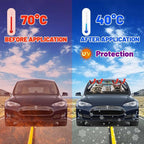 Raccoon Car Windshield Sunshade Umbrella Funny Raccoon Sun Shade Umbrella for Car Raccoon Foldable Car Window Shades Windshield Sun Shades Umbrella Cover 57 x 30 in - Image 5