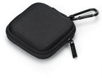 Ginsco Mini-Portable Hard Shell Square Earbuds Case for Apple EarPods/Samsung Galaxy Wired/Wireless Earbuds, Cell Phone Accessories Organizer with Carabiner for Earphones - Image 2