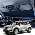 Zanch Custom Windshield Sun Shade for Nissan Kicks 2018-2026, 7-Layer UV & Heat Block, 3D Laser Scanned, Interior Protection, Keep Car Cooler, Foldable SUV Accessories by Zanch