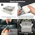 SUV Cargo Liner for Dog, Orthopedic SUV Dog Bed for Truck, Medium | Waterproof-coated 2-inch foam 6-inch side bolsters, bumper flap, storage pocket, non-slip backing for SUVs,25 x 30 in - Image 8