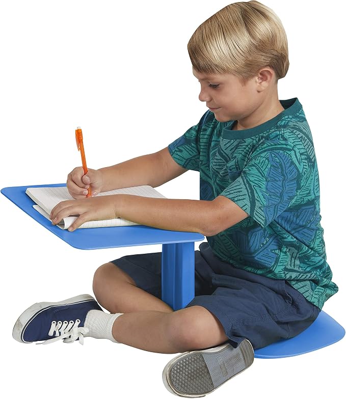 ECR4Kids The Surf Portable Activity Lap Desk, Classroom Essentials, Blue by ECR4Kids