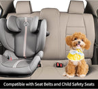 EKR Rav4 Seat Covers Custom Fit for Toyota Rav4 2021-2024 Prime SE,XSE & 2019-2025 Hybrid/PHEV SE,XSE, Leather Car Seat Cover Full Set for SUV,Faux Leather(Beige) - Image 6