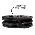 Diono Pop-up Trash Bin, Collapsible Car Trash Can Portable, Small, Leak Proof, Perfect For Keeping Car Clean, Black - Image 6