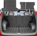 xipoqix Cargo Mat Backrest Mat Compatible with 2022-2026 Tucson | Cargo Liner Back Seat Protector Trunk Mat Replacement for 2022-2025 2026 Tucson Accessories (Trunk Mat with Backrest Mat) by xipoqix