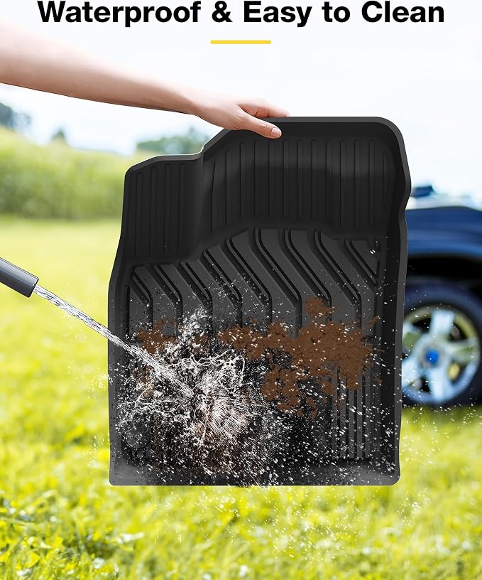 3W Floor Mats for Nissan Rogue 2014-2020 (NOT Rouge Sports/Select Models) | Anti-Slip, Waterproof Protection, TPE All Weather, Easy To Clean, Safety Comes First, Easy Installation, Custom Fit - Image 6