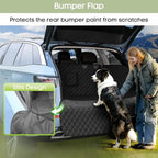 SUV Cargo Liner for Dogs, Waterproof Pet Trunk Cover for SUVs | with Bumper Flap Protector, Scratchproof Non-Slip 600D Oxford Fabric, Machine Washable - Image 7