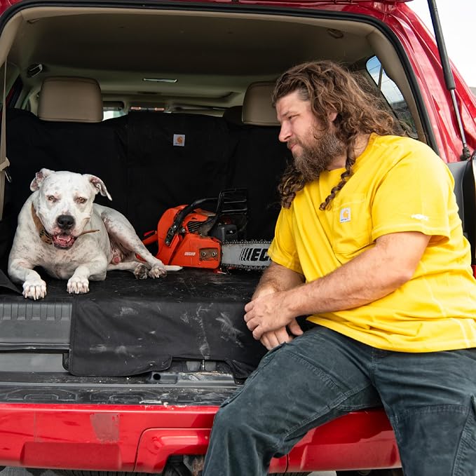 Carhartt Universal Fitted Nylon Duck Cargo Liner Black | Durable Water-Repellent Liner, Fits a Variety of Cargo Area Sizes - Image 6